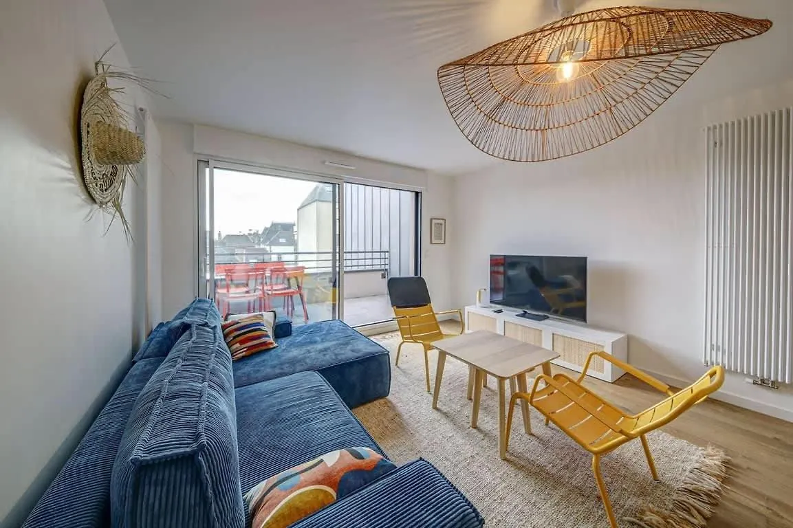 Daire Baudelaire - Beau 2 Chambres - Parking/Plage 400M Dinard Fransa